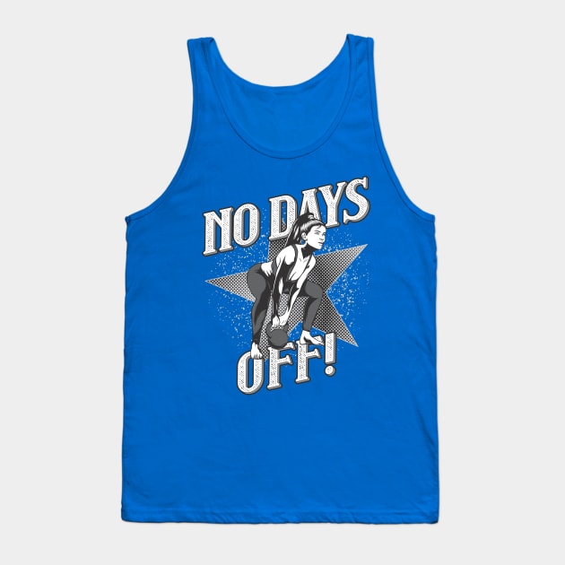 Training - No Days Off - Women's Design Tank Top by Hariolf´s Mega Store